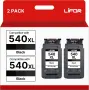 Два черни мастилени патрона LIFOR PG-540XL за Canon Pixma, снимка 1