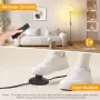 Подова LED лампа 12 W с дистанционно и плавно димиране, 171 см, снимка 4