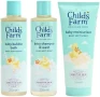 Нов Нежен комплект за баня Childs Farm 3 части за бебе Пяна, гел и лосион, снимка 1