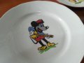 Стар български порцелан детски комплект за хранене , снимка 3