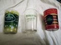 Стъклени маркови чаши за мастика,ракия и др,по 0,70 лв, снимка 1 - Чаши - 41506031