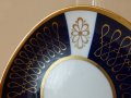 Немски порцеланови чинийки за масло кобалт 3 бр 1960 г чинии чиния, снимка 5