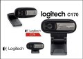 Камера с Микрофон Logitech C170 USB, снимка 1 - HD камери - 39844703