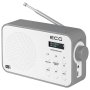 Радио ECG RD 110 DAB White, Опция за аларма, Бял, снимка 1