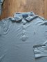 polo ralph lauren grey men's polo long sleeve - страхотна мъжка блуза КАТО НОВА ХЛ, снимка 6