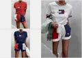 Tommy Hilfiger Дамски Летен Комплект👚🩳Дамски Къс Екип Томи Хилфигер - 3 Налични Цвята Код LFS441, снимка 1