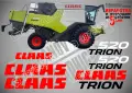 CLAAS земеделска механизация стикери, снимка 12