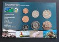 Соломонови острови.  1,2, 5,10,20, 50 цента. 1 долар. 2010 година.