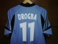 Olympique Marseille Drogba 2003 2004 Third Adidas оригинална тениска фланелка Марсилия Дрогба екип , снимка 4