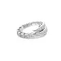 Златен дамски пръстен с диамант Bulgari 0,70Ct. размер:54 модел:43059-1, снимка 2