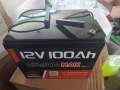 lifepo4 акумулатор 12V 100AH ​​100A BMS с Bluetooth, снимка 1