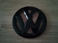 предна емблема Volkswagen черен гланц за Touareg 15 см, снимка 1