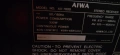 Касетен дек Aiwa AD-6800 в комплект с ресивъра Aiwa AX-7600, снимка 10