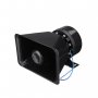 Сирена, Мегафон, Високоговорител, Универсална 5 тона, 12V, 100W, 125dB, черен, снимка 3
