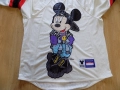 блуза h&m moschino disney limited edition туника горнище фанела худи рокля елек дамска оригинална M, снимка 4