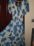 Рокля в турско синьо, снимка 2