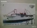 Кубински пощенски марки с кораби от 1976 г., снимка 5