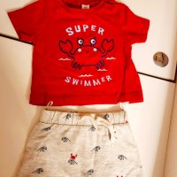 Бебешки маркови дрехи за момче, Nike, Zara, LC Waikiki, H&M , снимка 8 - Комплекти за бебе - 40382158