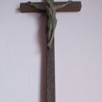 Стар кръст , Исус Христос 50х26см , снимка 6 - Други ценни предмети - 41394552