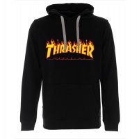 Суичър THRASHER FLAME LOGO , снимка 2 - Суичъри - 33877102