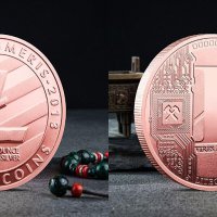 25 Лайткойн монета / 25 Litecoin ( LTC ) - Copper, снимка 1 - Нумизматика и бонистика - 39152793