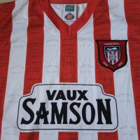 Оригинална мъжка тениска Score Draw x Sunderland A.F.C. / Season 96-97 (Home), снимка 5 - Тениски - 40885768