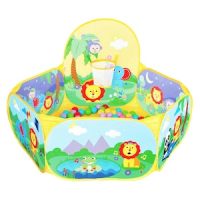 Fisher Price Детски басейн с 25 цветни топчета, снимка 6 - Играчки за стая - 36375624