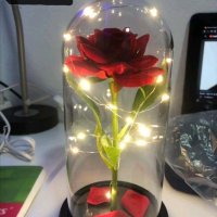Вечна роза в луксозна стъкленица за подарък , снимка 8 - Други - 41737023
