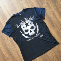 Страхотна мъжка тениска  ROCK LABEL  размер XL , снимка 2 - Тениски - 36277467