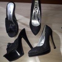 Дамски обувки с висок ток, снимка 1 - Дамски обувки на ток - 34070946