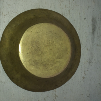 Стара чиния бронз двуглав орел, снимка 5 - Антикварни и старинни предмети - 36129107