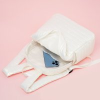 Дамска бяла модна ежедневна лека раница за пътуване Чанта през рамо Ученическа чанта, снимка 7 - Раници - 41948252