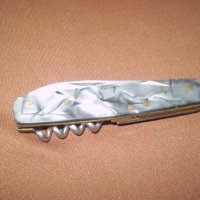 Старо джобно ножче отварачка и тирбушон, снимка 3 - Други ценни предмети - 34017356