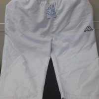 Мъжки къси панталони Kappa-бели XL, снимка 1 - Къси панталони - 42045738