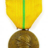 Кралство Белгия-Военен медал-Първа св.война-Оригинал, снимка 1 - Колекции - 39638894