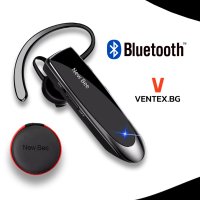 Безжична Bluetooth 5.0 Handsfree блутут слушалка за телефон 24 часа, снимка 1 - Слушалки, hands-free - 41045547