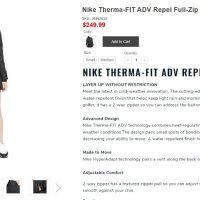 Nike Therma-FIT ADV Repel яке, снимка 7 - Якета - 40696775