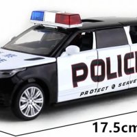 Метални колички: Range Rover Velar Police (Рейндж Ровър Полиция), снимка 4 - Колекции - 34900525
