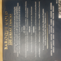 BAROQUE GOLD 100 НАЙ-ВЕЛИКИТЕ ПИСИ (ХЕНДЕЛ, БАХ, ВИВАЛДИ) 6 CD НОВО

, снимка 4 - CD дискове - 44718381