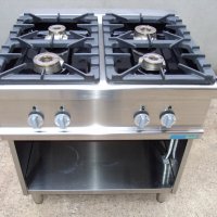Професионален, немски, газов котлон на база , четири горелки, снимка 1 - Обзавеждане на кухня - 40226041