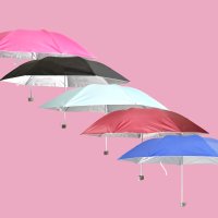 Цветни сгъваеми дамски чадъри, снимка 1 - Други - 38396847