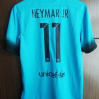Barcelona Neymar Jr Nike оригинална фланелка тениска Неймар Барселона екип 2015/2016 third , снимка 1 - Тениски - 41534168