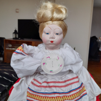 Стара кукла за Самовар #10, снимка 2 - Други ценни предмети - 44534150
