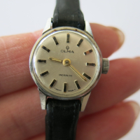 Дамски механичен ретро часовник OLMA Incabloc Waterproof 7670, снимка 12 - Дамски - 44637409
