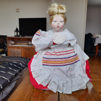Стара кукла за Самовар #10, снимка 1 - Други ценни предмети - 44534150