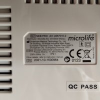 Инхалатор MicroLife, снимка 3 - Медицински консумативи - 44694960