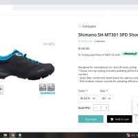 SHIMANO SH-MT301 размер EUR 43 обувки за колоездене 135-13-S, снимка 3 - Спортни обувки - 42103838