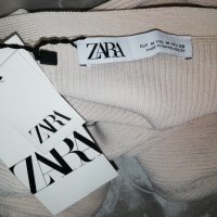 Къса жилетка Zara, р-р S, нова с етикет , снимка 8 - Жилетки - 36016471