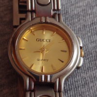 Марков дамски часовник GUCCI QUARTZ много нежен Фин дизайн - 22365, снимка 2 - Дамски - 36242594
