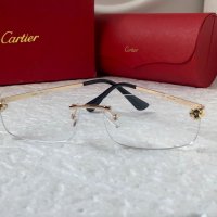 Cartier унисекс прозрачни слънчеви диоптрични рамки очила за компютър, снимка 1 - Слънчеви и диоптрични очила - 39000263